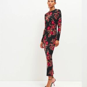 NWT REFORMATION TOMMIE KNIT DRESS SIZE MEDIUM PATTERN ADMIRE